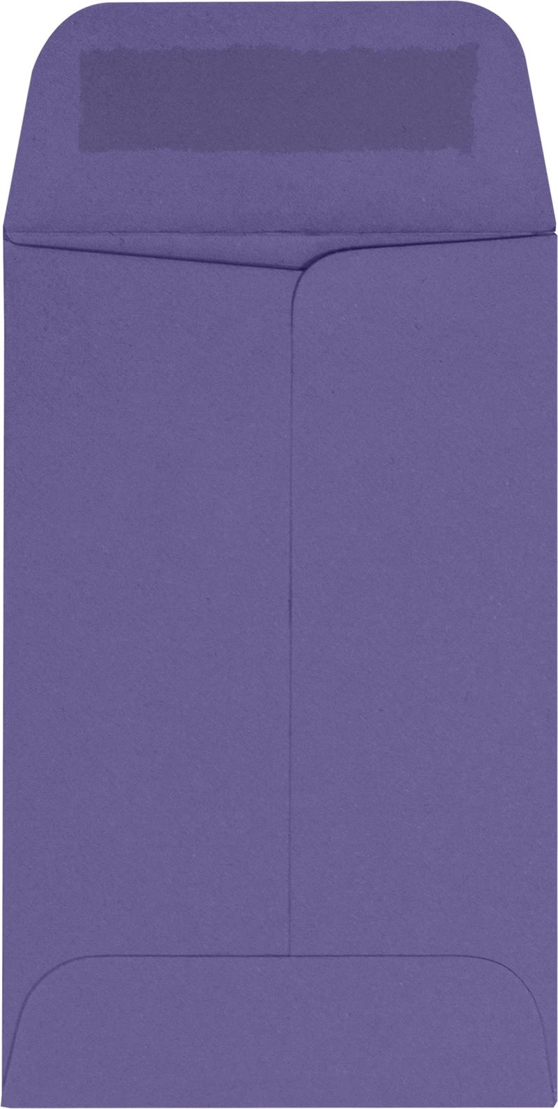 Envelopes.com LUXPaper #1 Coin Envelopes | 2 1/4" x 3 1/2" | Wisteria Purple | 80lb. Text | 50 Qty - Image 2